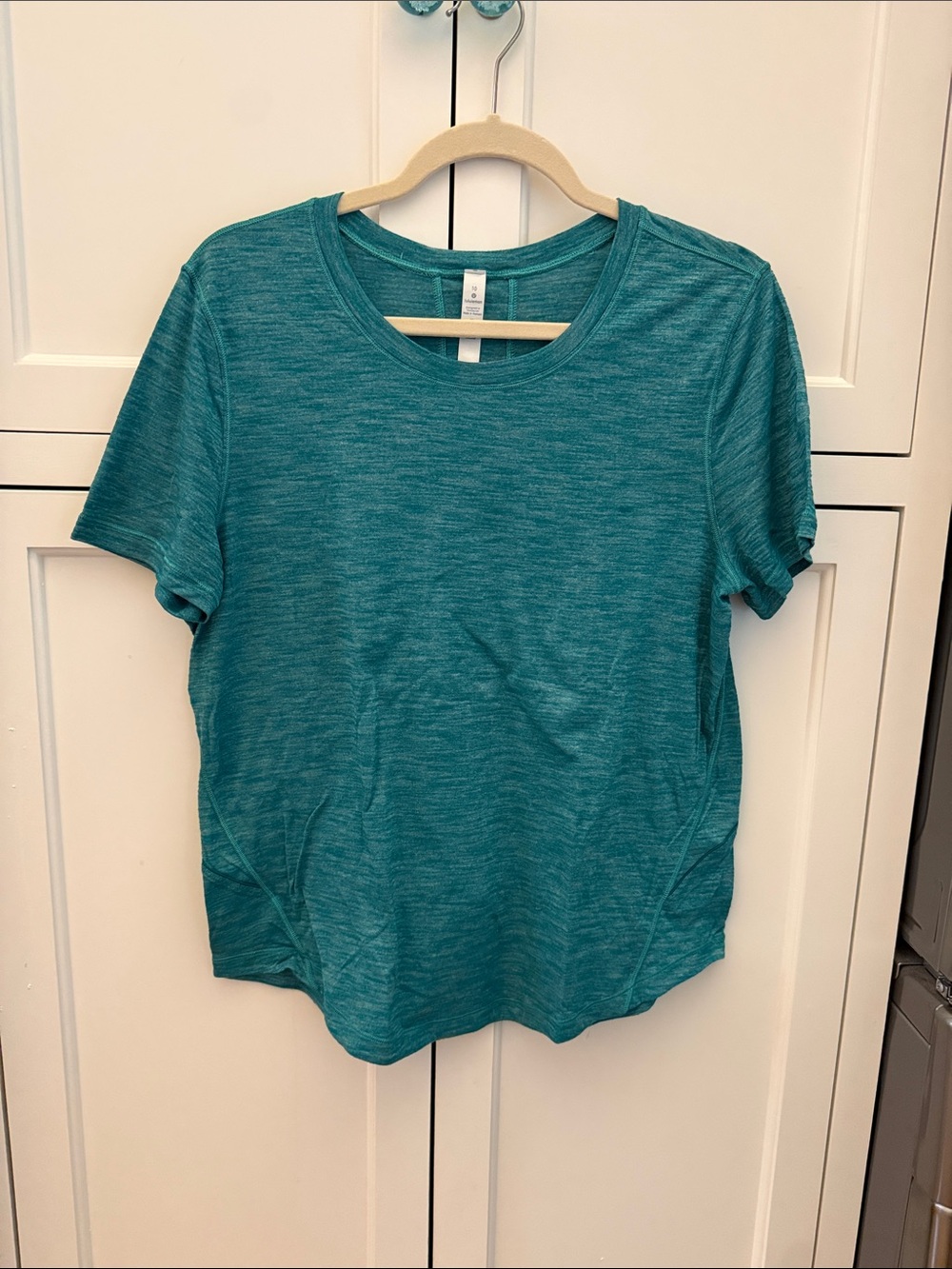 lululemon athletica Teal Short-Sleeve Performance Tee